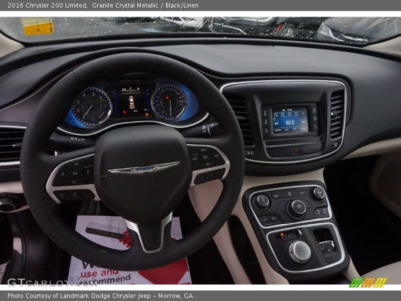 Granite Crystal Metallic / Black/Linen 2016 Chrysler 200 Limited