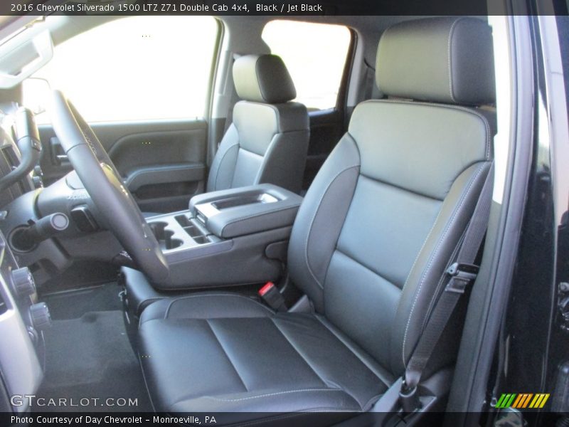 Front Seat of 2016 Silverado 1500 LTZ Z71 Double Cab 4x4