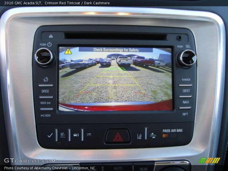 Crimson Red Tintcoat / Dark Cashmere 2016 GMC Acadia SLT