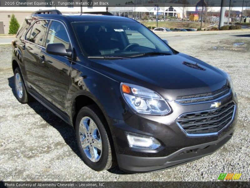 Tungsten Metallic / Jet Black 2016 Chevrolet Equinox LT
