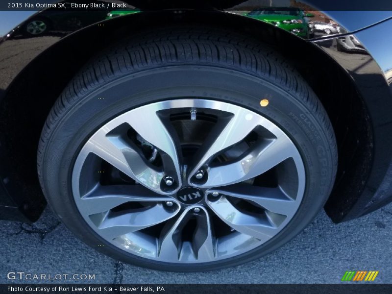 Ebony Black / Black 2015 Kia Optima SX