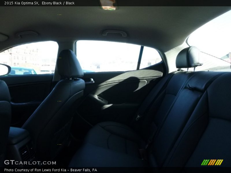 Ebony Black / Black 2015 Kia Optima SX
