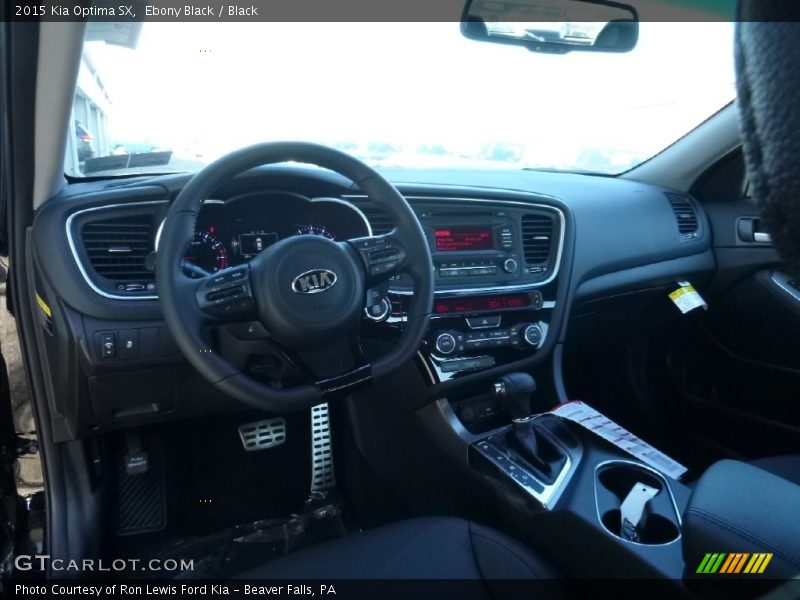 Ebony Black / Black 2015 Kia Optima SX
