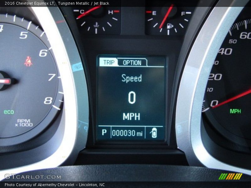 Tungsten Metallic / Jet Black 2016 Chevrolet Equinox LT