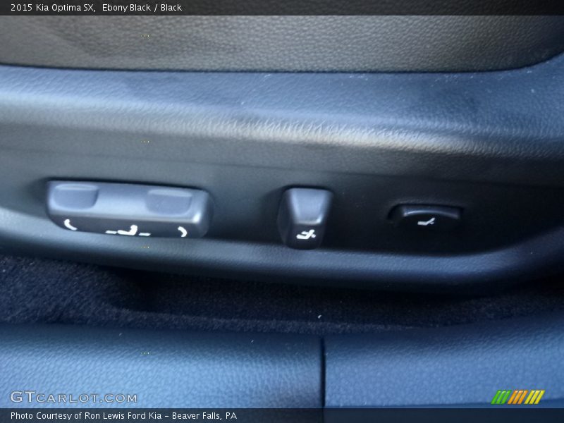 Ebony Black / Black 2015 Kia Optima SX