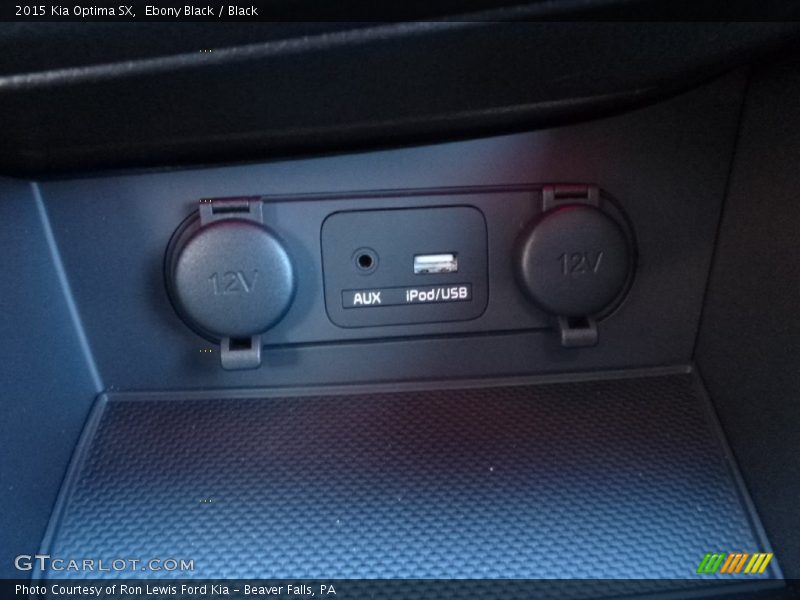 Ebony Black / Black 2015 Kia Optima SX