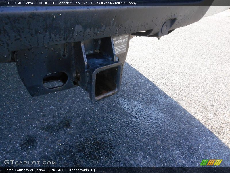 Quicksilver Metallic / Ebony 2013 GMC Sierra 2500HD SLE Extended Cab 4x4