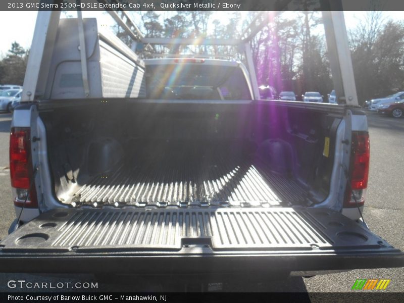 Quicksilver Metallic / Ebony 2013 GMC Sierra 2500HD SLE Extended Cab 4x4