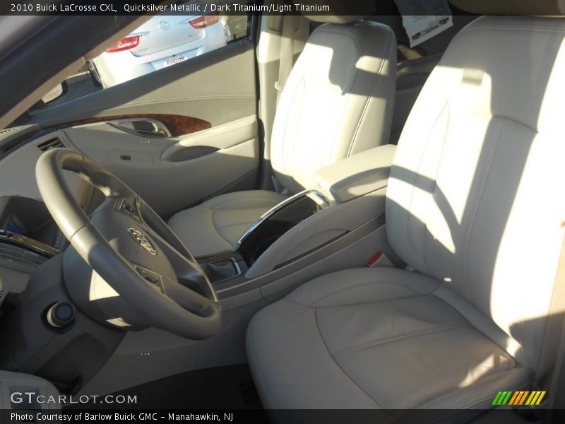 Quicksilver Metallic / Dark Titanium/Light Titanium 2010 Buick LaCrosse CXL