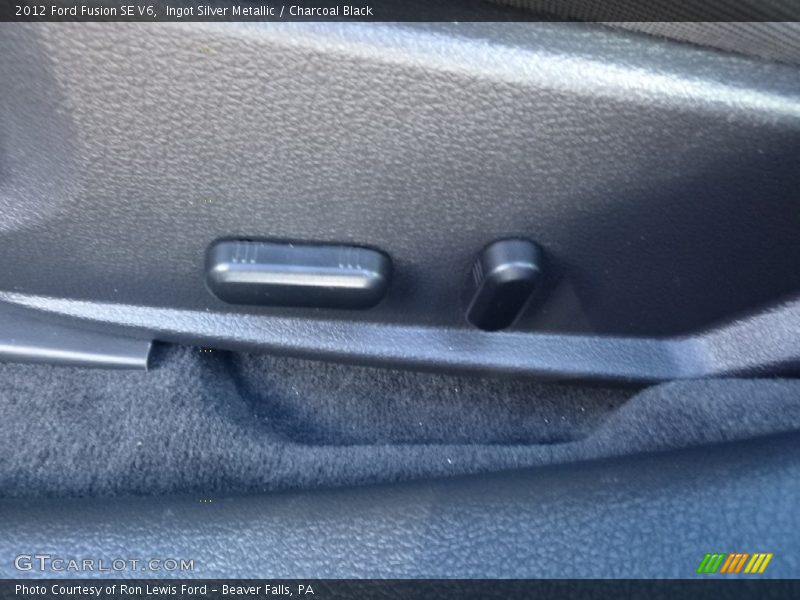 Ingot Silver Metallic / Charcoal Black 2012 Ford Fusion SE V6