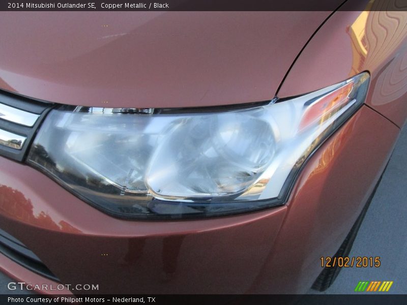 Copper Metallic / Black 2014 Mitsubishi Outlander SE
