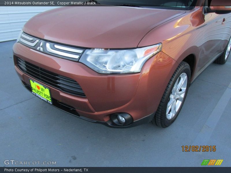 Copper Metallic / Black 2014 Mitsubishi Outlander SE