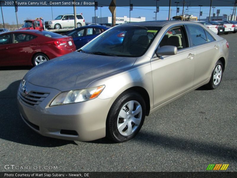 Desert Sand Mica / Bisque 2007 Toyota Camry XLE