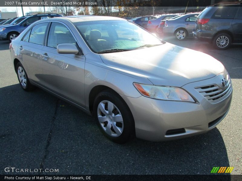 Desert Sand Mica / Bisque 2007 Toyota Camry XLE