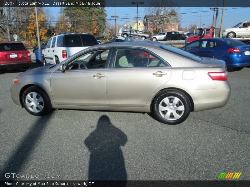 Desert Sand Mica / Bisque 2007 Toyota Camry XLE