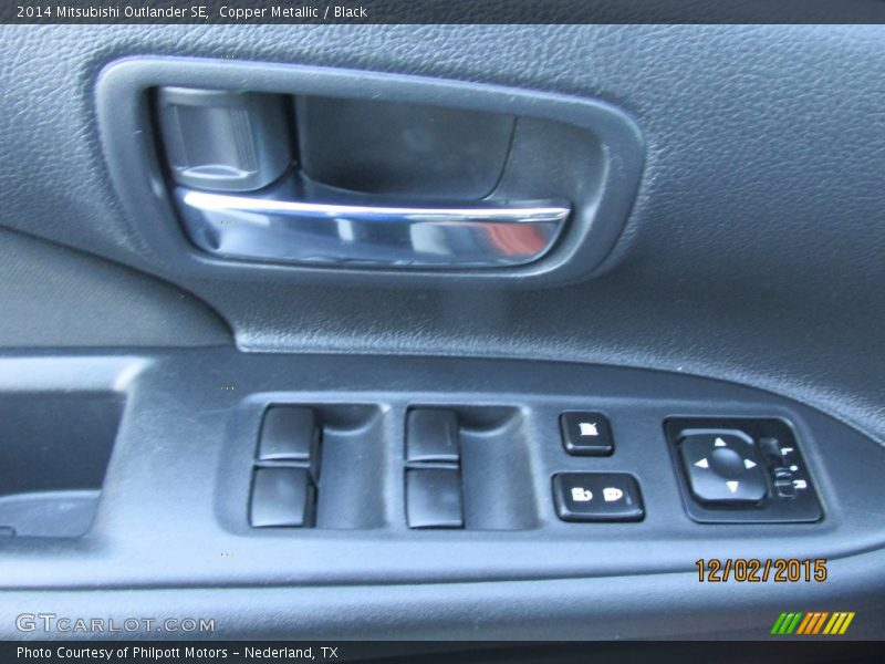 Copper Metallic / Black 2014 Mitsubishi Outlander SE