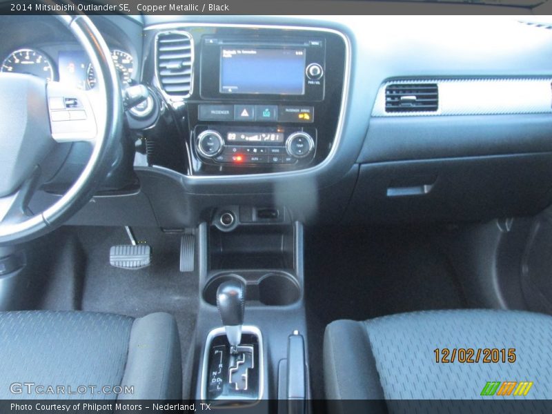 Copper Metallic / Black 2014 Mitsubishi Outlander SE