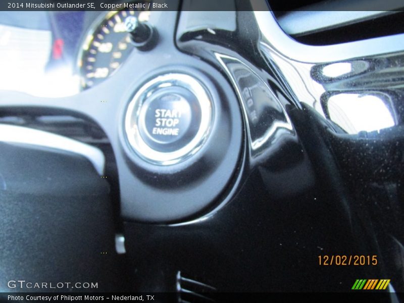 Copper Metallic / Black 2014 Mitsubishi Outlander SE