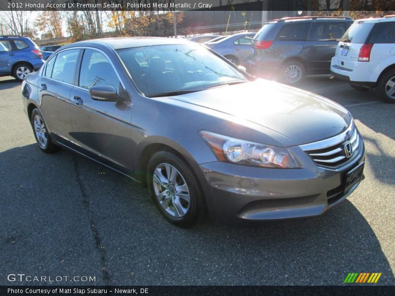 Polished Metal Metallic / Gray 2012 Honda Accord LX Premium Sedan