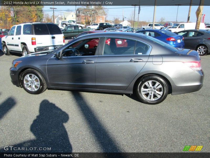 Polished Metal Metallic / Gray 2012 Honda Accord LX Premium Sedan