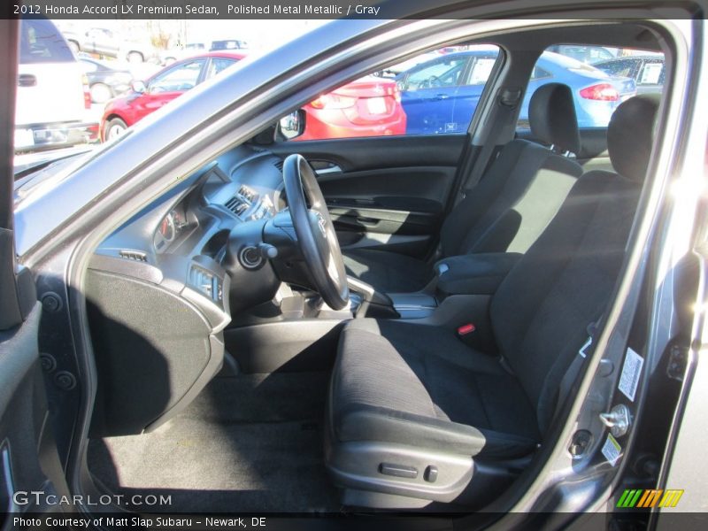 Polished Metal Metallic / Gray 2012 Honda Accord LX Premium Sedan