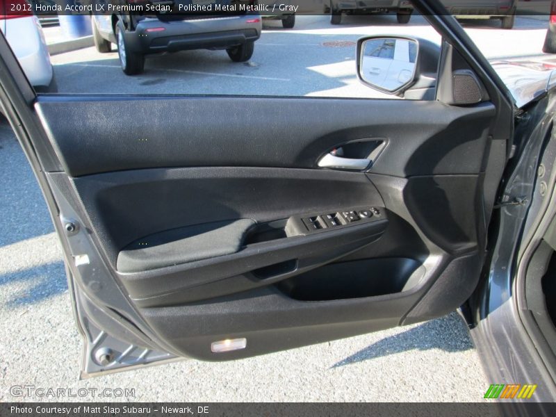 Polished Metal Metallic / Gray 2012 Honda Accord LX Premium Sedan