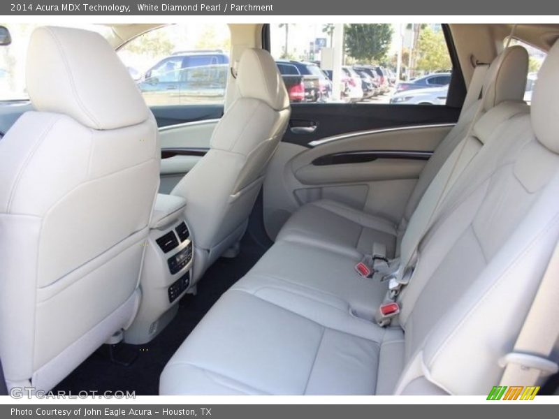 White Diamond Pearl / Parchment 2014 Acura MDX Technology