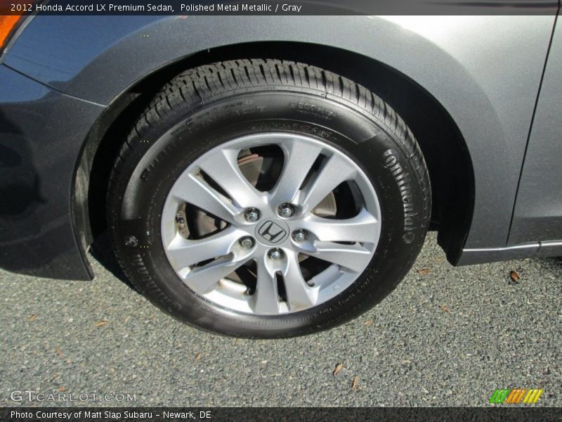 Polished Metal Metallic / Gray 2012 Honda Accord LX Premium Sedan