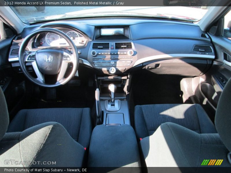 Polished Metal Metallic / Gray 2012 Honda Accord LX Premium Sedan