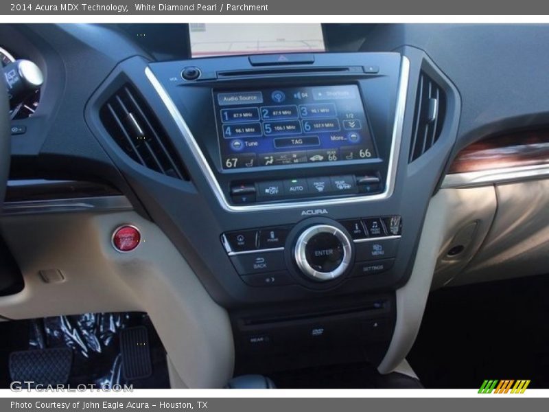 White Diamond Pearl / Parchment 2014 Acura MDX Technology