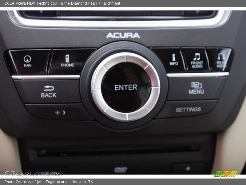 White Diamond Pearl / Parchment 2014 Acura MDX Technology