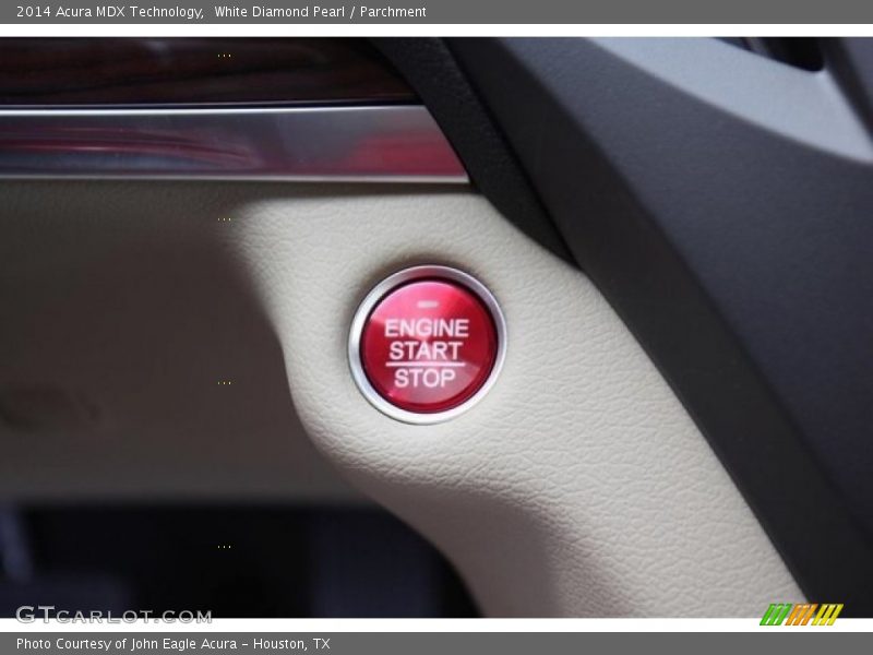 White Diamond Pearl / Parchment 2014 Acura MDX Technology