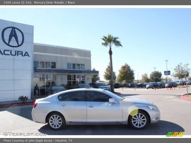 Mercury Silver Metallic / Black 2006 Lexus GS 300