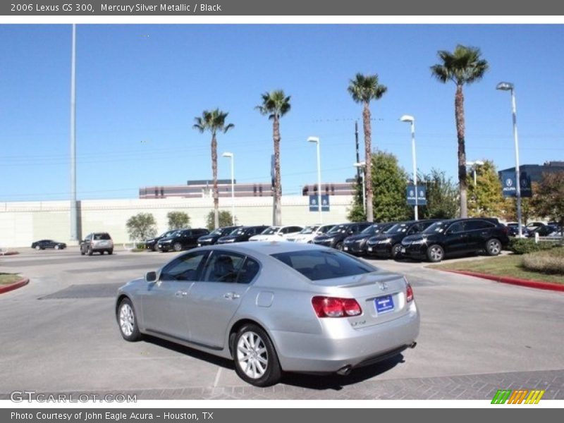 Mercury Silver Metallic / Black 2006 Lexus GS 300
