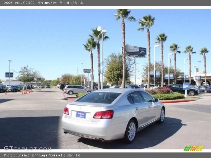 Mercury Silver Metallic / Black 2006 Lexus GS 300