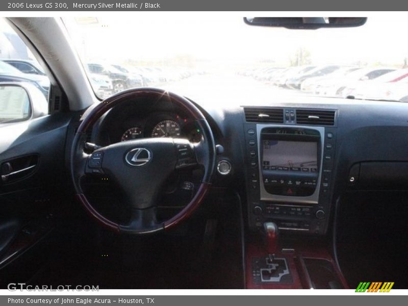 Mercury Silver Metallic / Black 2006 Lexus GS 300