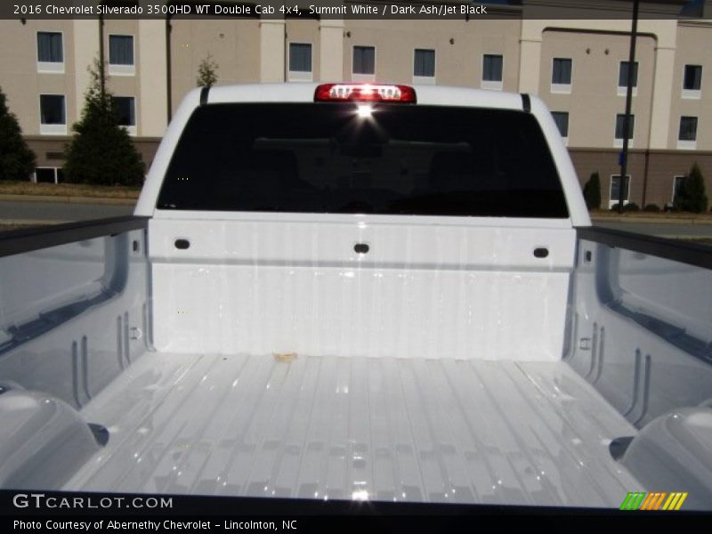 Summit White / Dark Ash/Jet Black 2016 Chevrolet Silverado 3500HD WT Double Cab 4x4