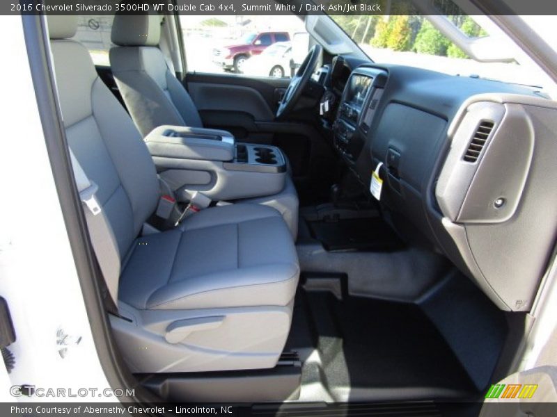 Summit White / Dark Ash/Jet Black 2016 Chevrolet Silverado 3500HD WT Double Cab 4x4