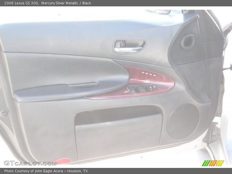 Mercury Silver Metallic / Black 2006 Lexus GS 300