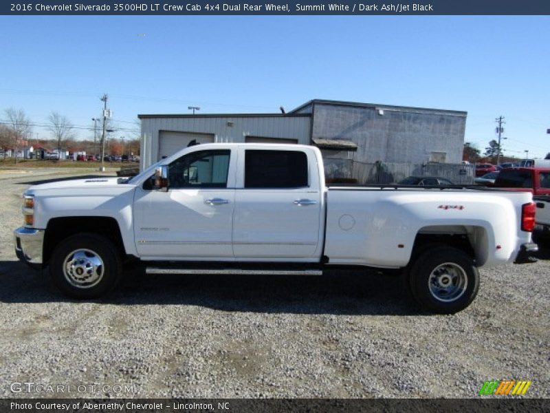  2016 Silverado 3500HD LT Crew Cab 4x4 Dual Rear Wheel Summit White