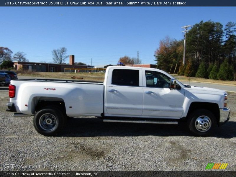 Summit White / Dark Ash/Jet Black 2016 Chevrolet Silverado 3500HD LT Crew Cab 4x4 Dual Rear Wheel