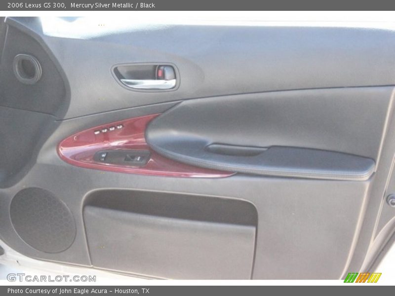 Mercury Silver Metallic / Black 2006 Lexus GS 300