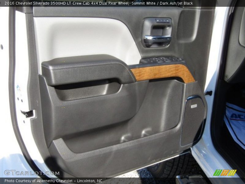 Summit White / Dark Ash/Jet Black 2016 Chevrolet Silverado 3500HD LT Crew Cab 4x4 Dual Rear Wheel