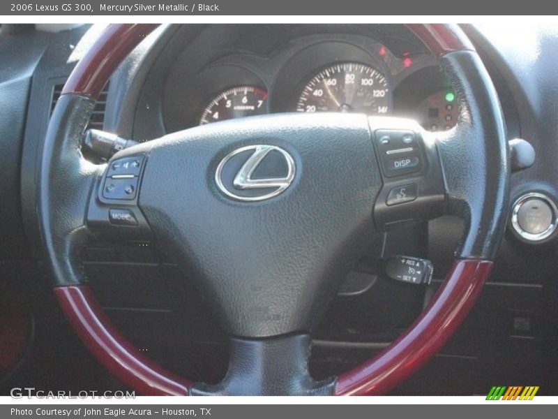 Mercury Silver Metallic / Black 2006 Lexus GS 300