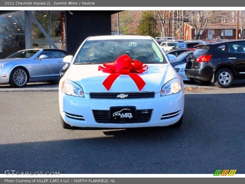 Summit White / Neutral 2011 Chevrolet Impala LS