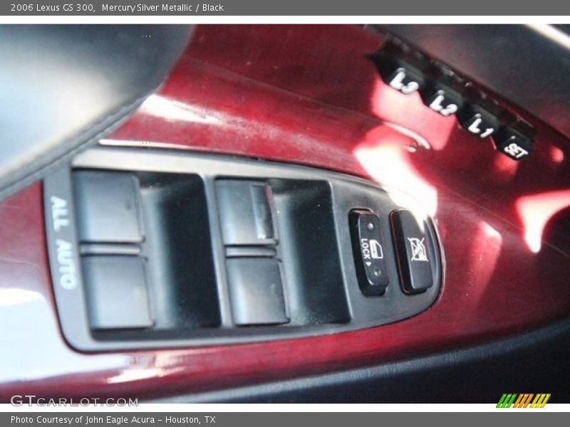 Mercury Silver Metallic / Black 2006 Lexus GS 300