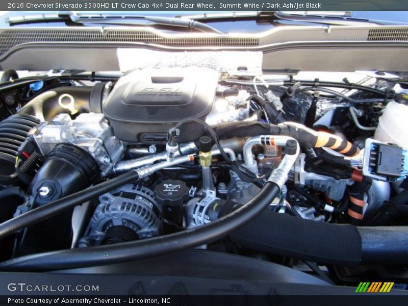  2016 Silverado 3500HD LT Crew Cab 4x4 Dual Rear Wheel Engine - 6.6 Liter OHV 32-Valve Duramax Turbo-Diesel V8