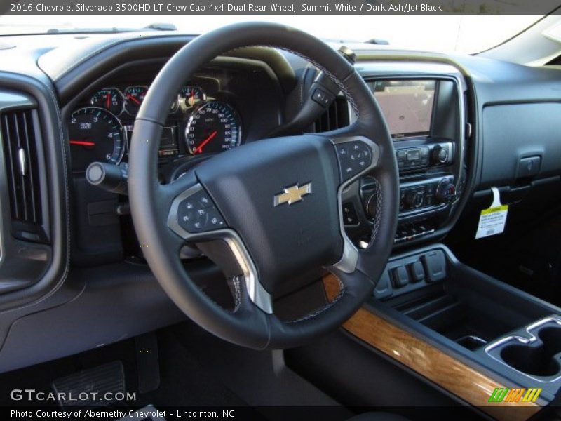 Summit White / Dark Ash/Jet Black 2016 Chevrolet Silverado 3500HD LT Crew Cab 4x4 Dual Rear Wheel
