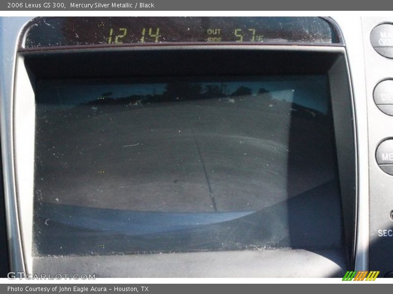 Mercury Silver Metallic / Black 2006 Lexus GS 300