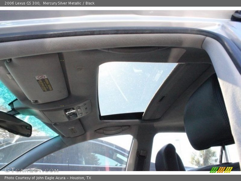 Mercury Silver Metallic / Black 2006 Lexus GS 300